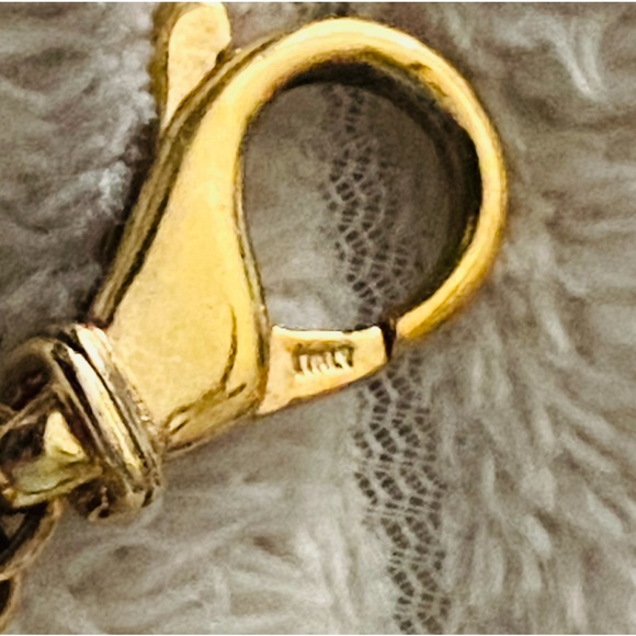 Rare Technibond .925 Bold Byzantine Bracelet 8 Inch - Picture 8 of 10